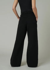 THE PLEATED DENIM TROUSER