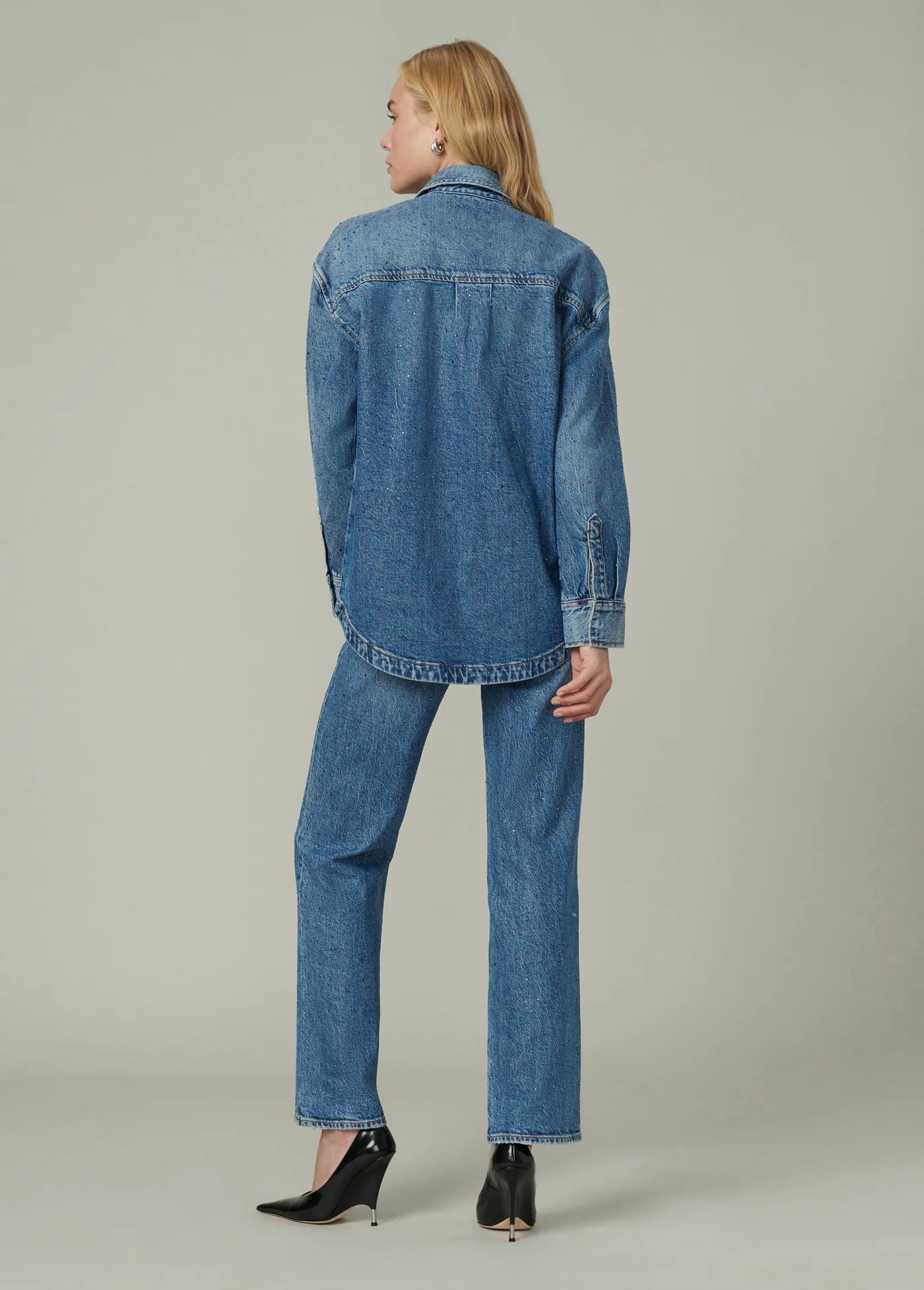 THE KATRINA CRYSTAL SHIRT JACKET