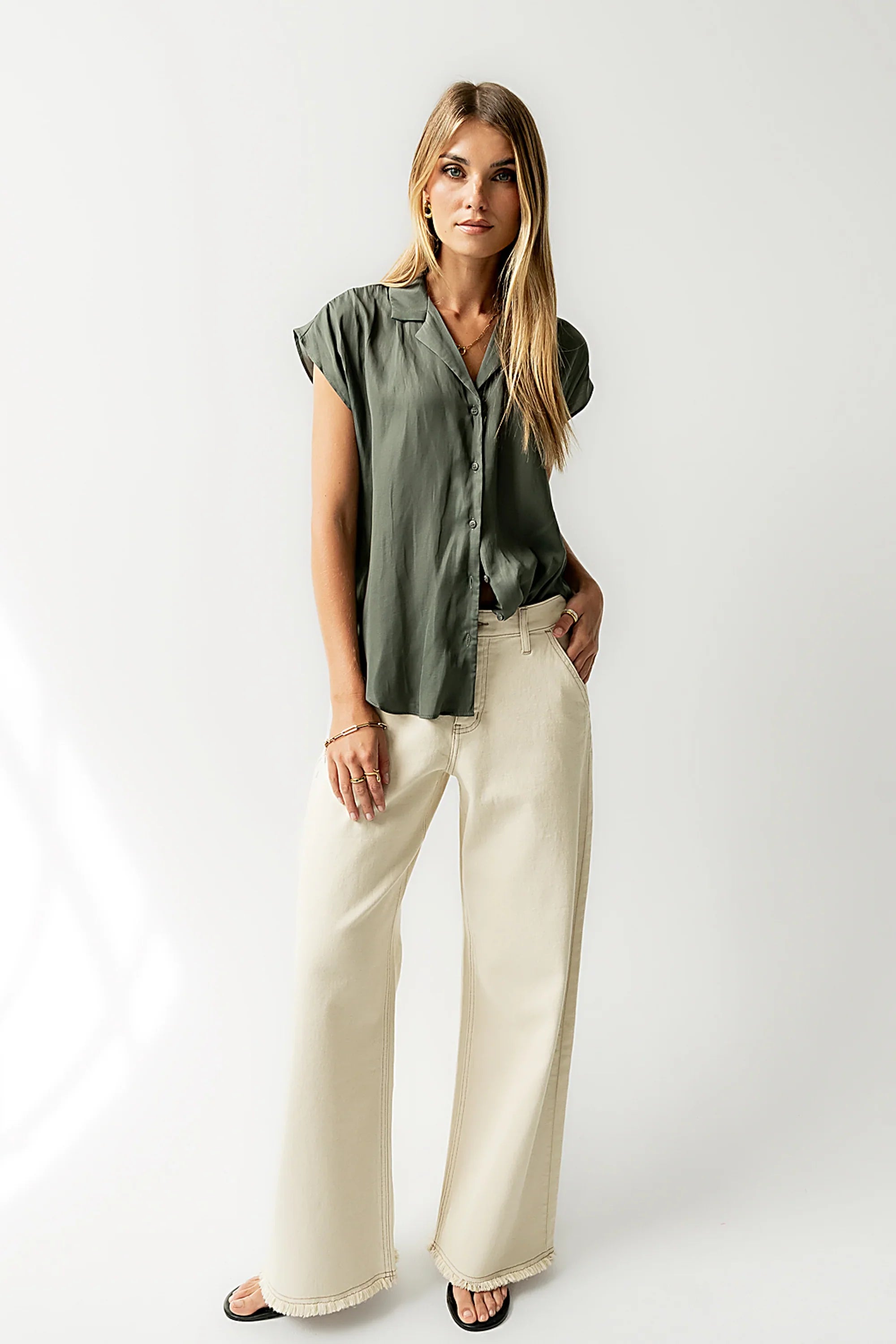 Zaria Wide Leg Jeans