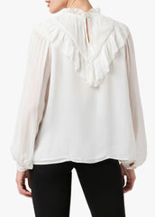 BAILEY RUFFLE BLOUSE