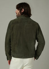 CASH SUEDE TRUCKER JACKET
