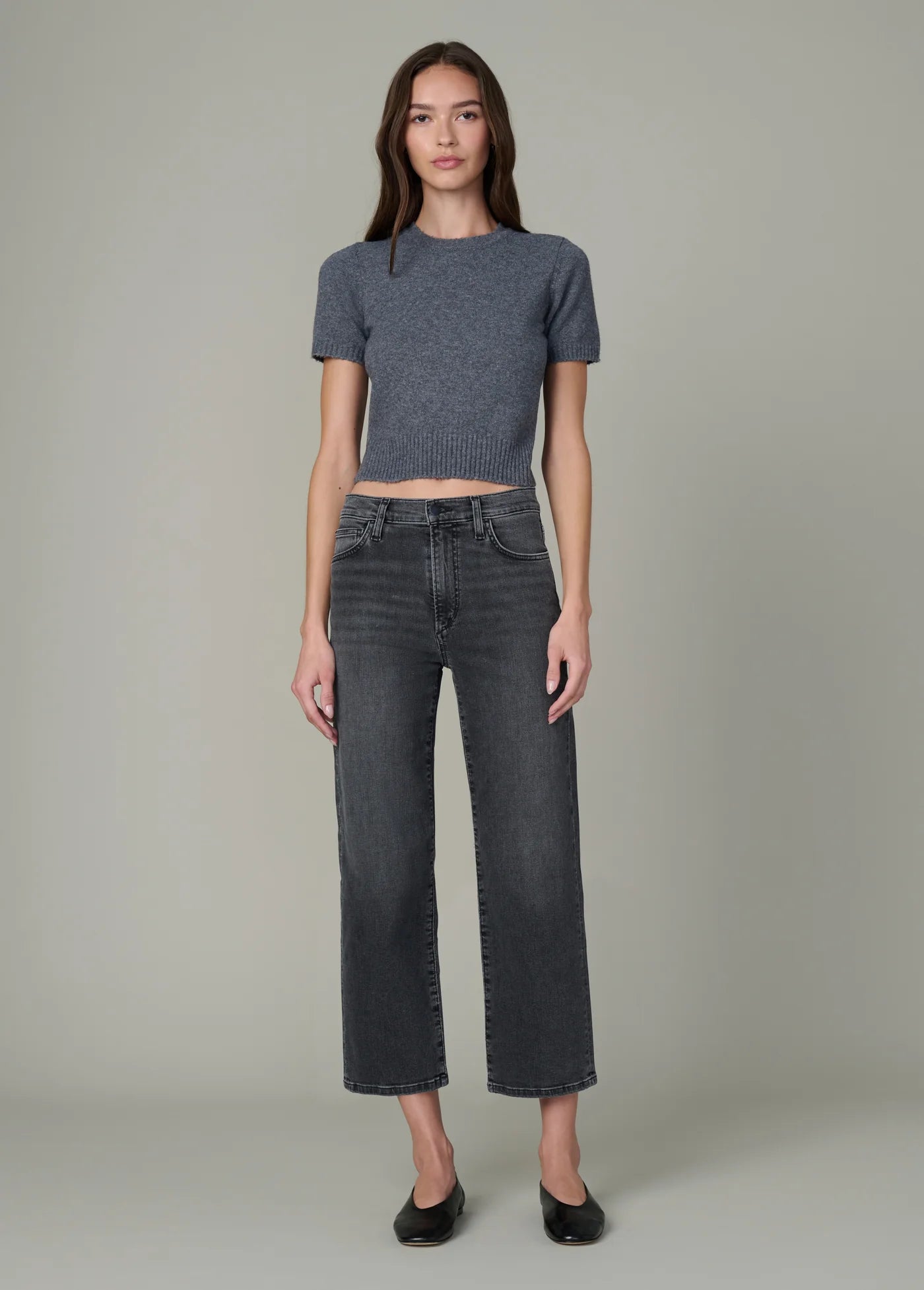 THE STEPH SHRUNKEN SWEATER TEE