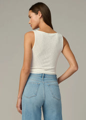 THE CROCHET BOATNECK TANK