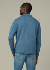 MERINO POLO SWEATER
