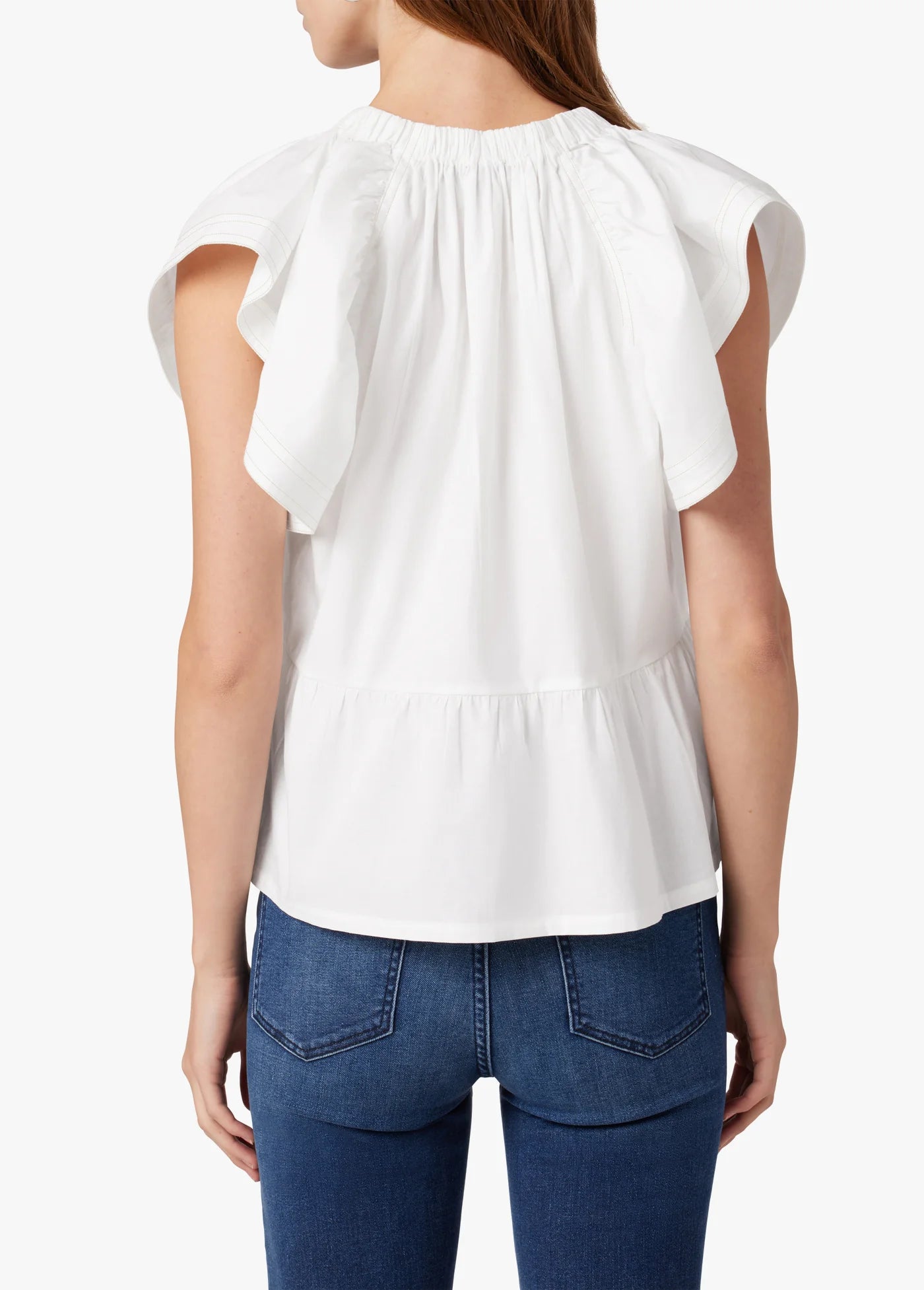 THE ADELYN FLUTTER SLEEVE TOP