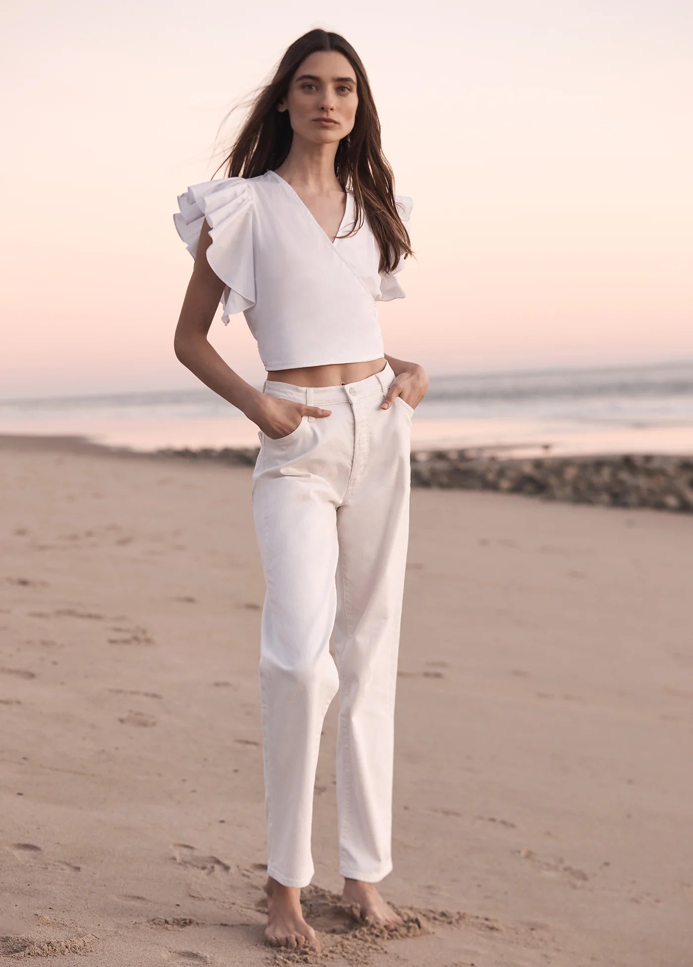 THE RUBY WRAP BLOUSE