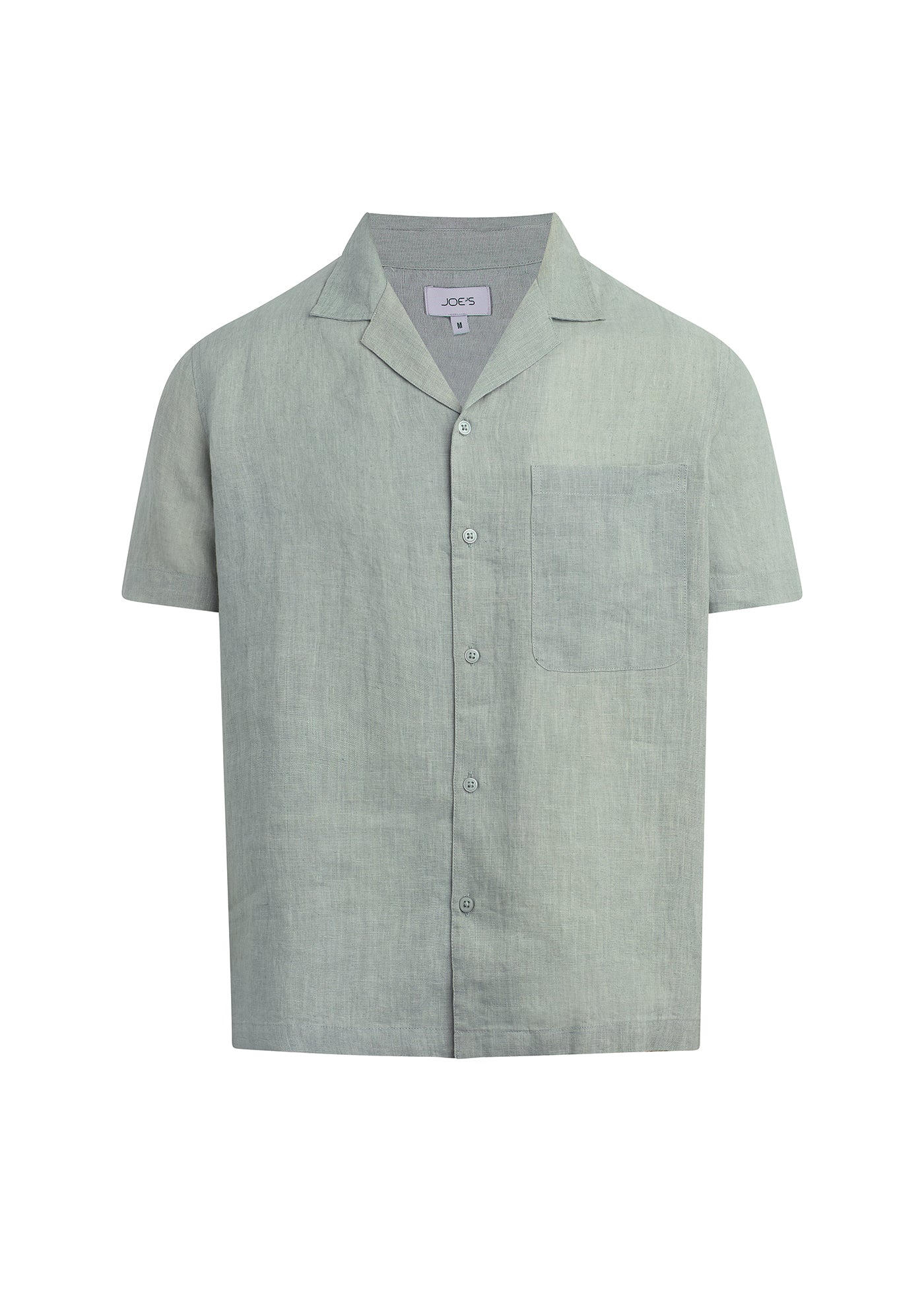 SHORT SLEEVE CAMP COLLAR SHIRT