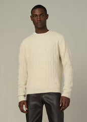 THE ALPACA CABLE SWEATER