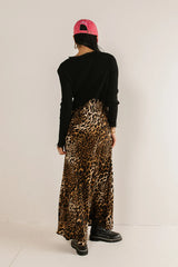 Farren Twofer Leopard Print Dress FINAL SALE