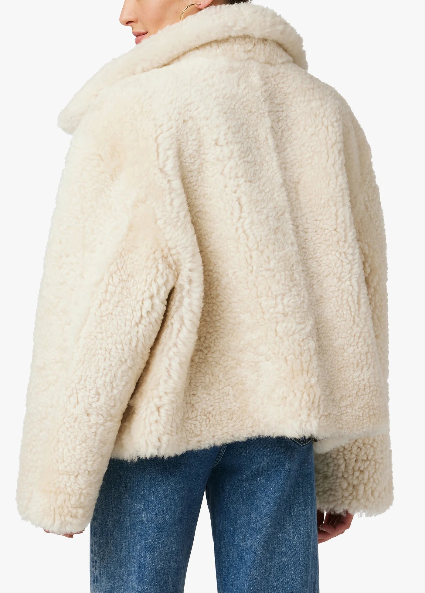 THE LISA REVERSIBLE SHEARLING LEATHER JACKET