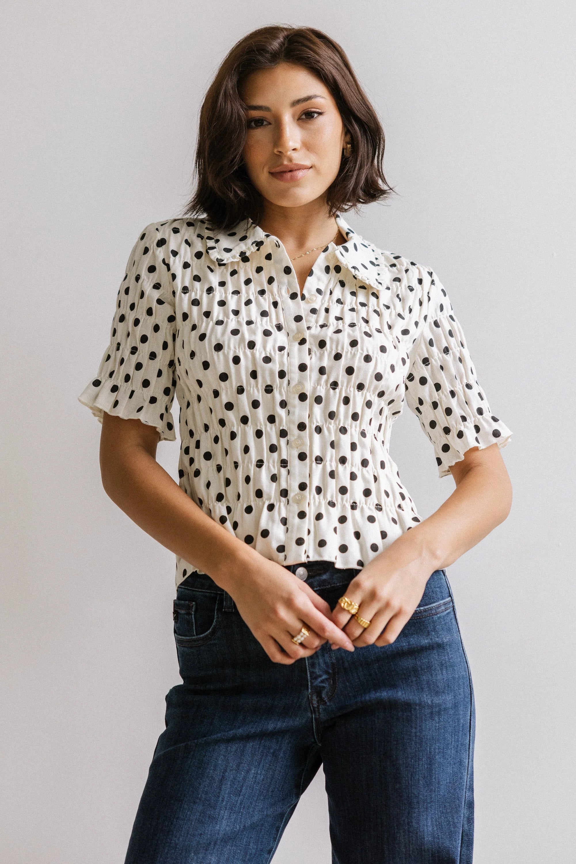 Rony Polka Dot Blouse FINAL SALE