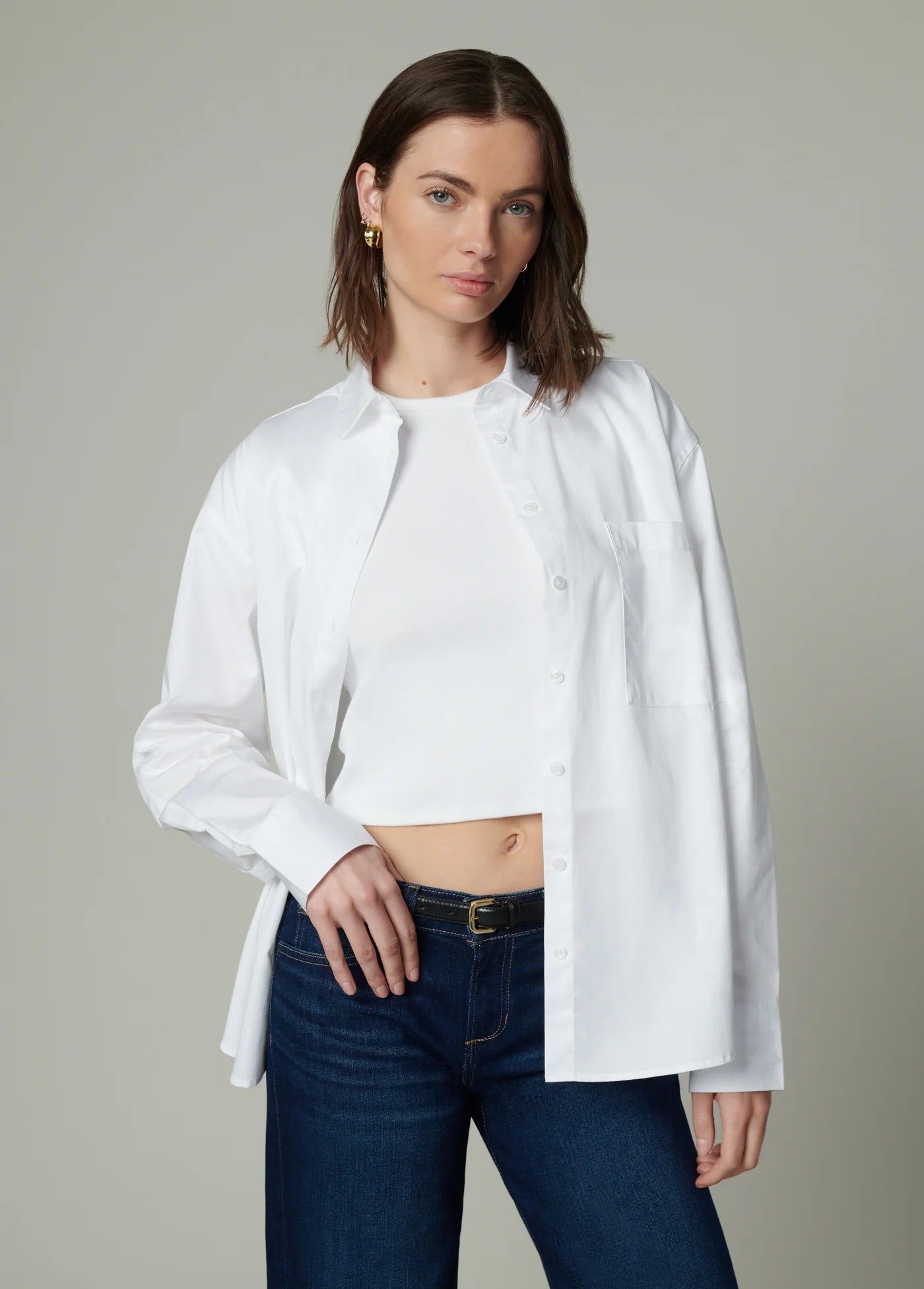 THE BOYFRIEND BUTTON DOWN SHIRT