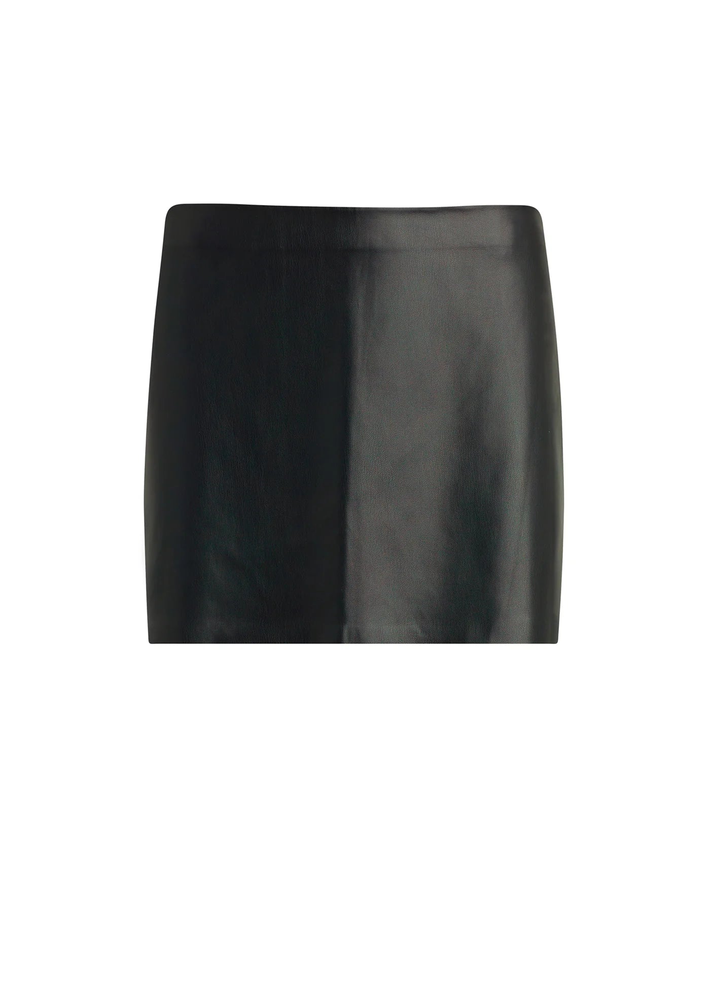 THE VEGAN LEATHER MINI SKIRT