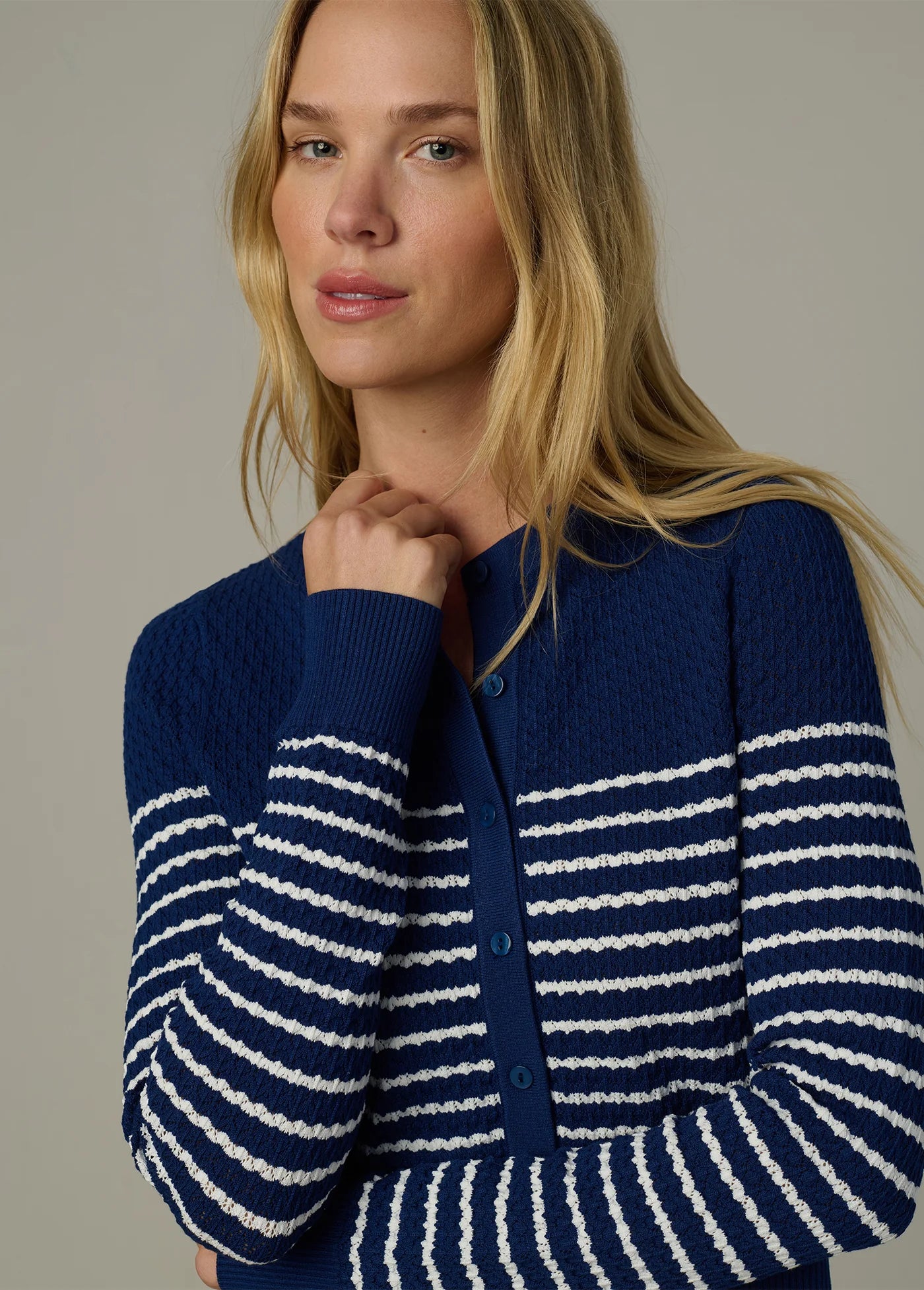 THE POINTELLE DANI CARDIGAN