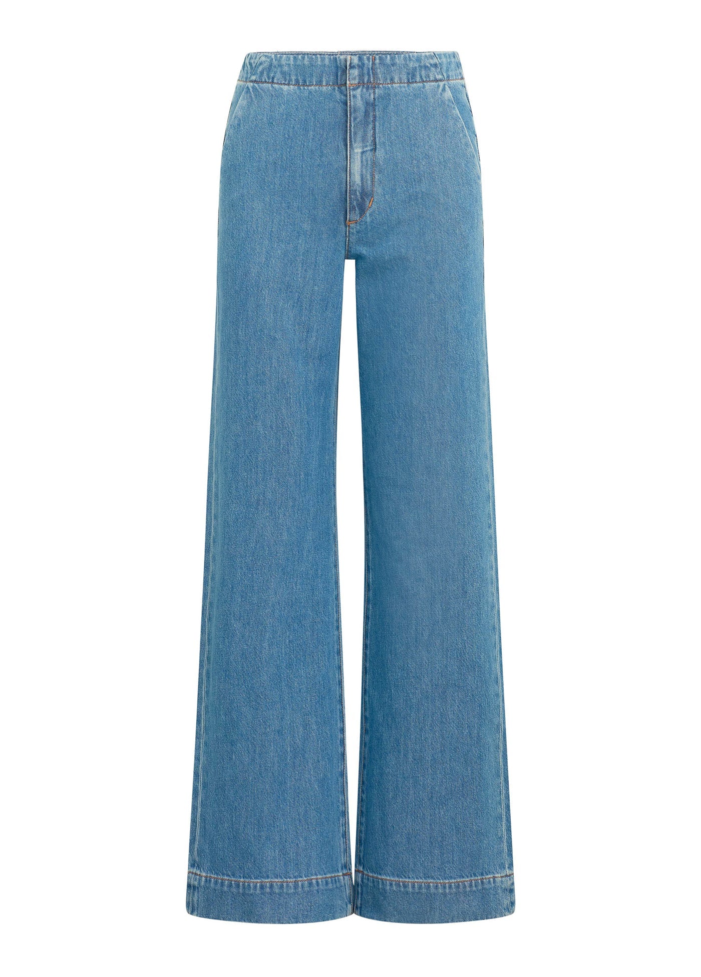 THE CLEAN DENIM TROUSER