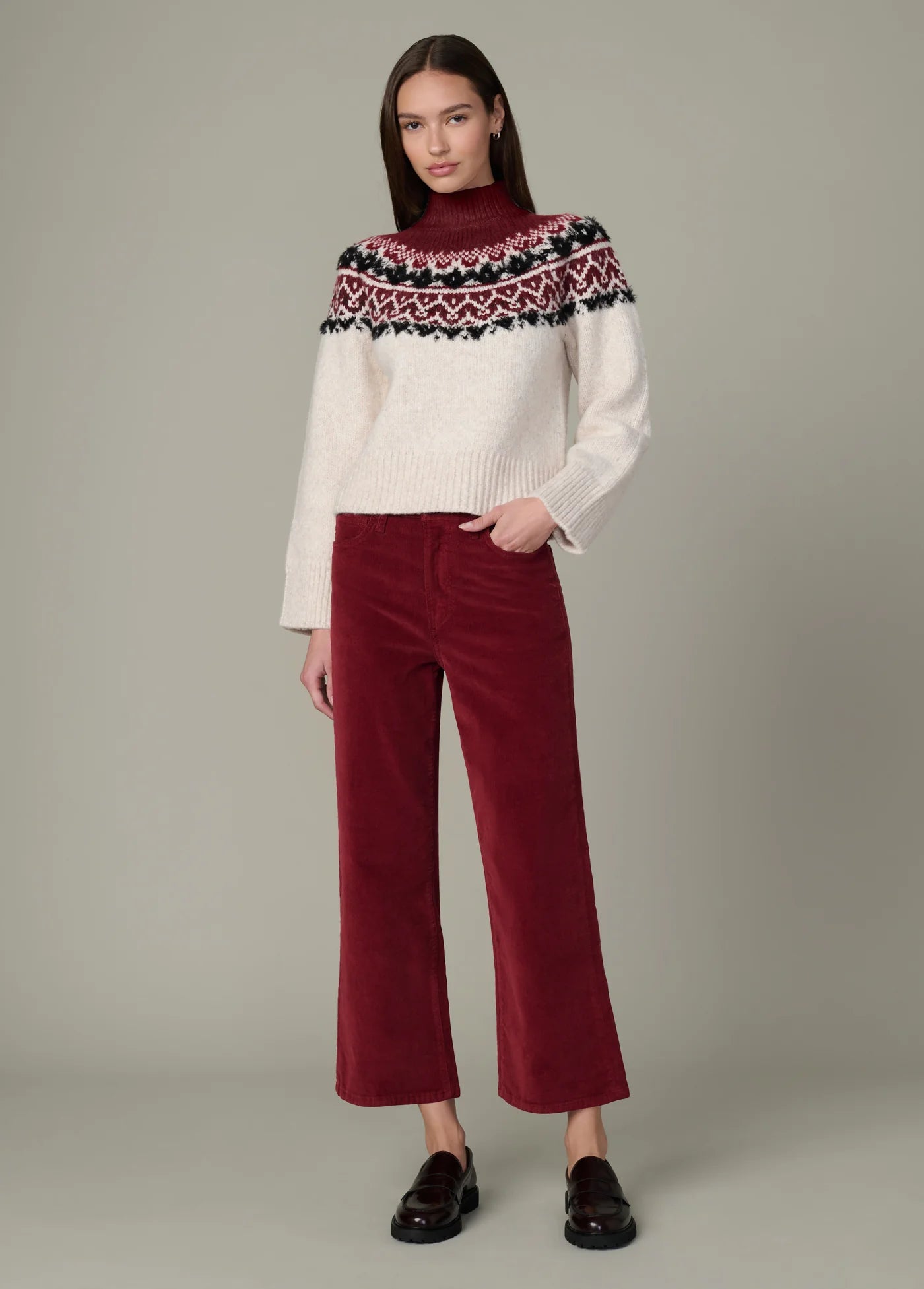 THE CELESTE FAIR ISLE SWEATER