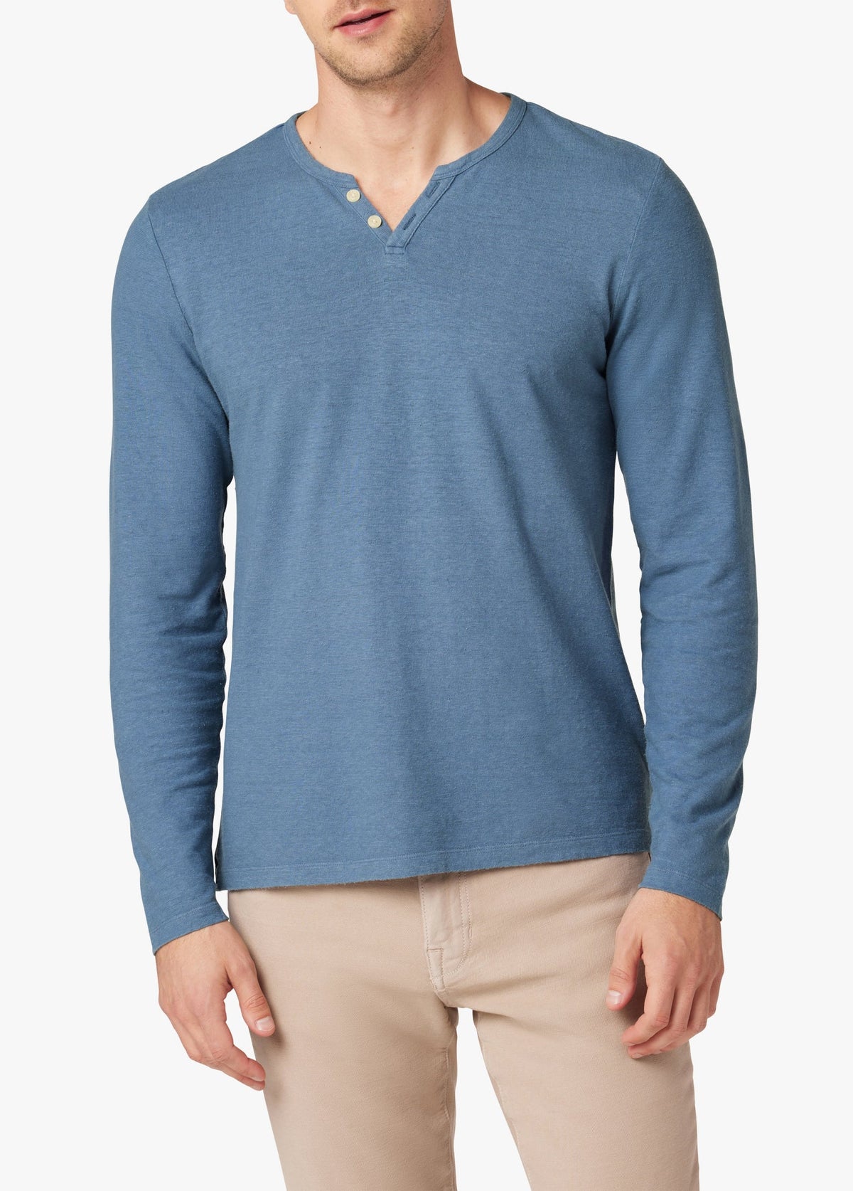 WINTZ LONG SLEEVE HEMP HENLEY