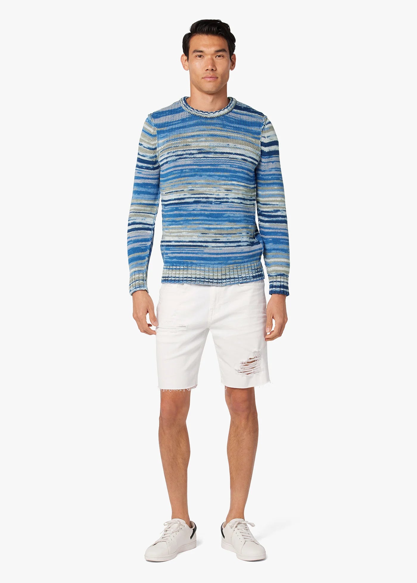 SPACE DYED SWEATER
