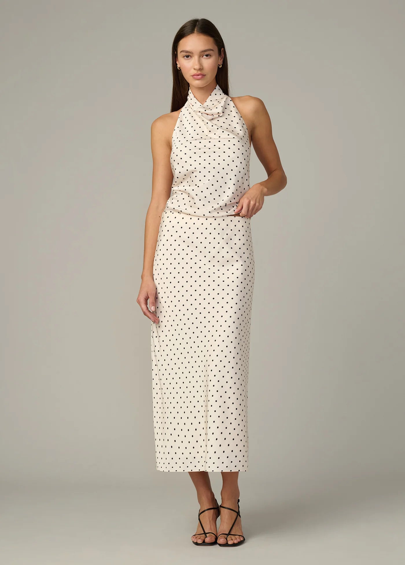 THE INES DRAPED HALTER