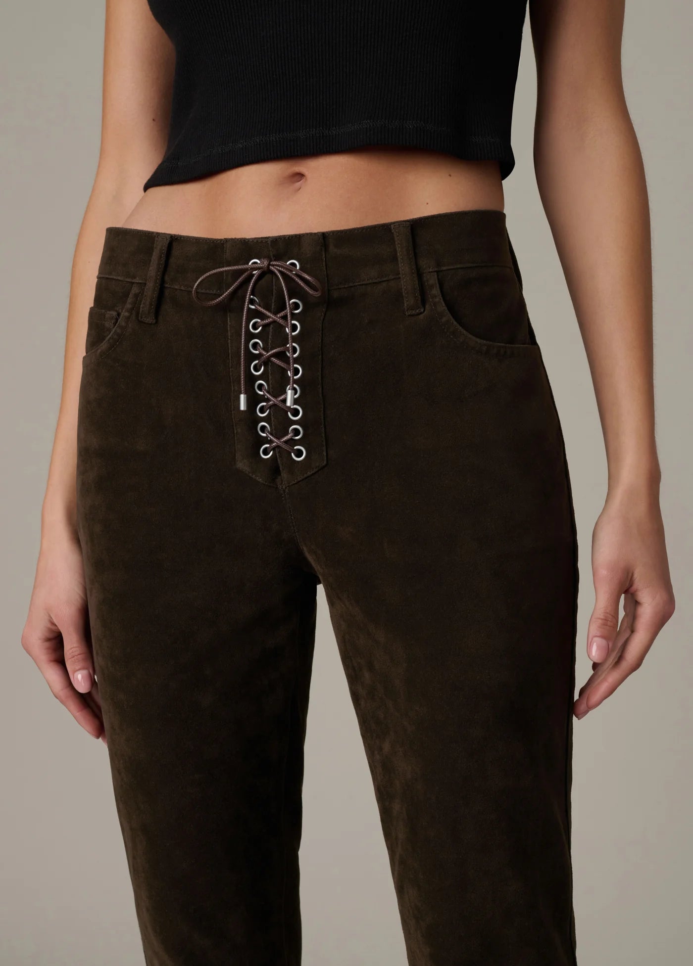 THE RALPH SUEDE BOOTCUT