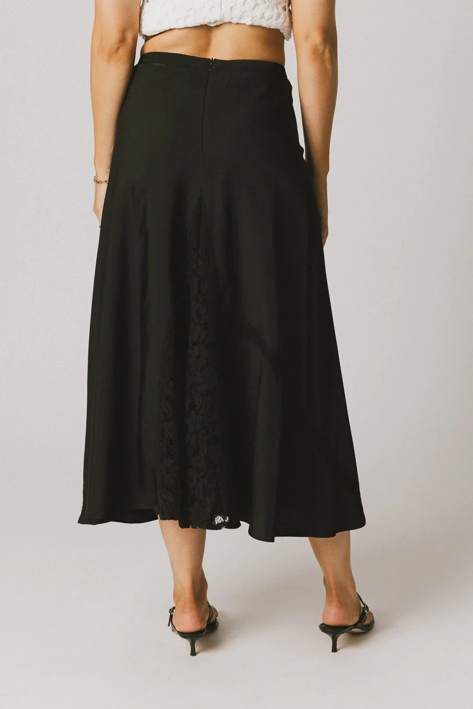 Samantha Maxi Skirt in Black FINAL SALE