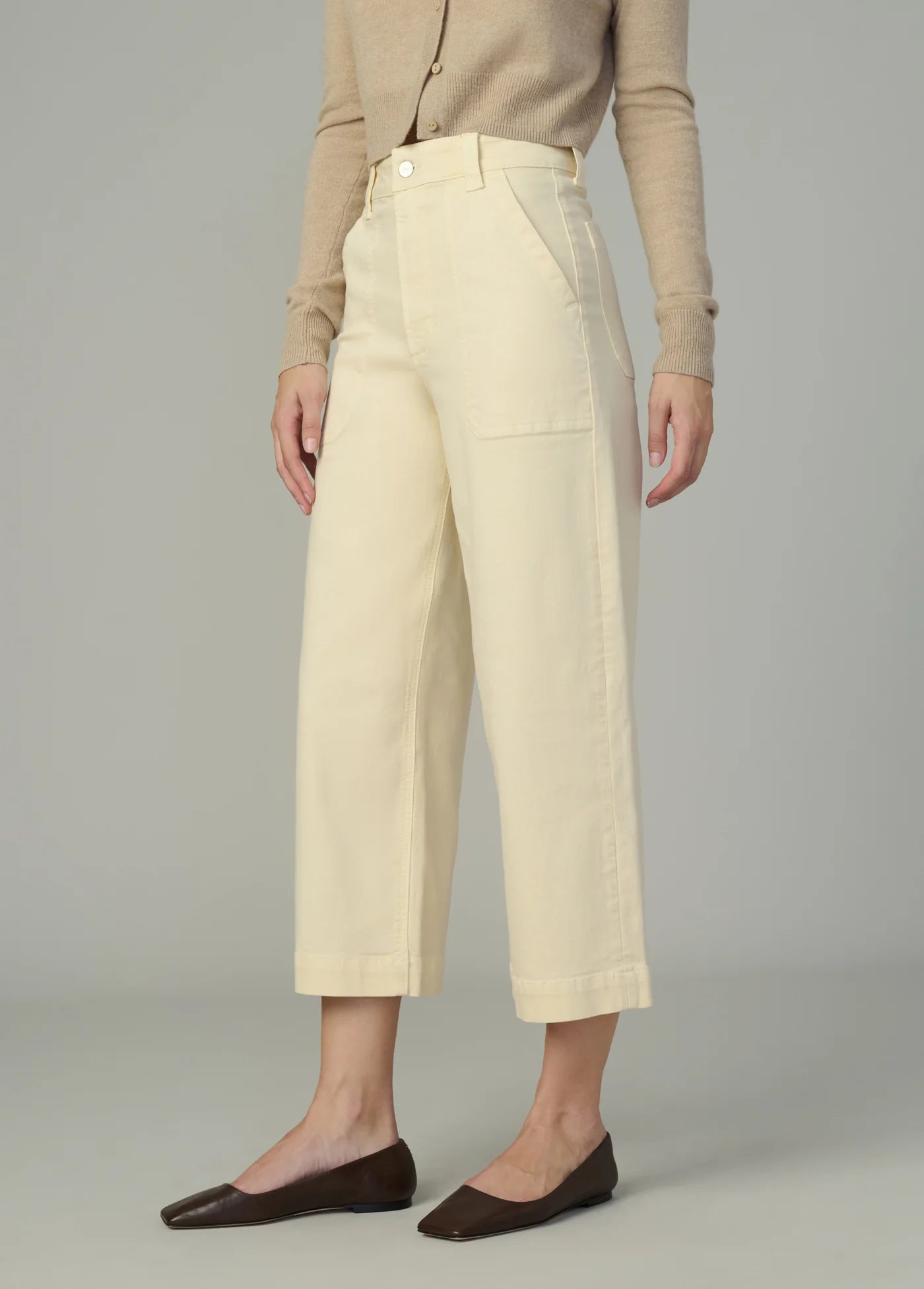 THE CHLOE UTILITY WIDE LEG CROP