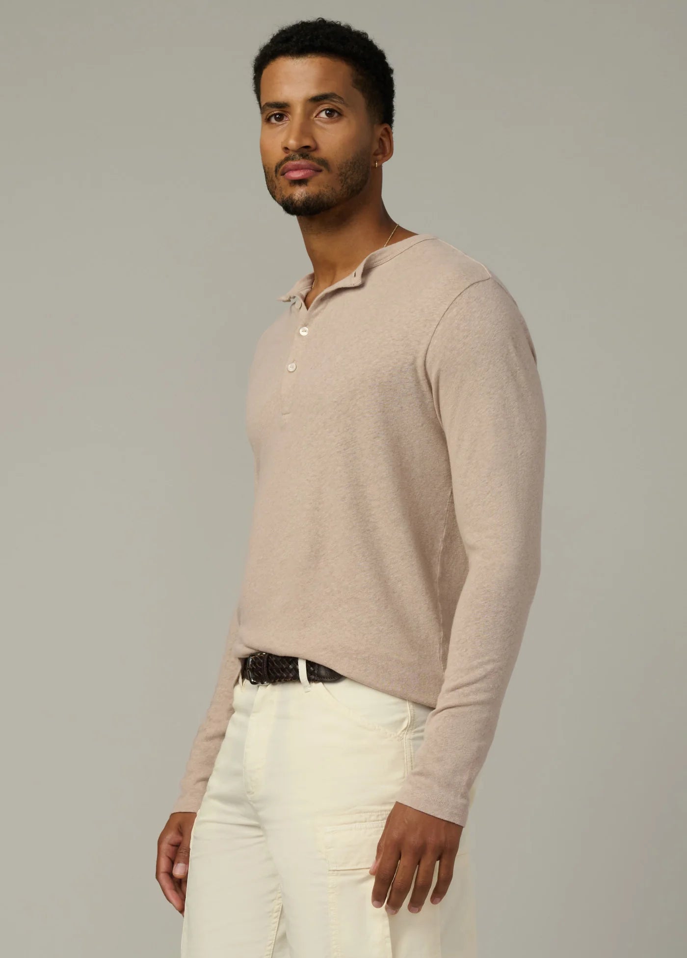 LONG SLEEVE HENLEY