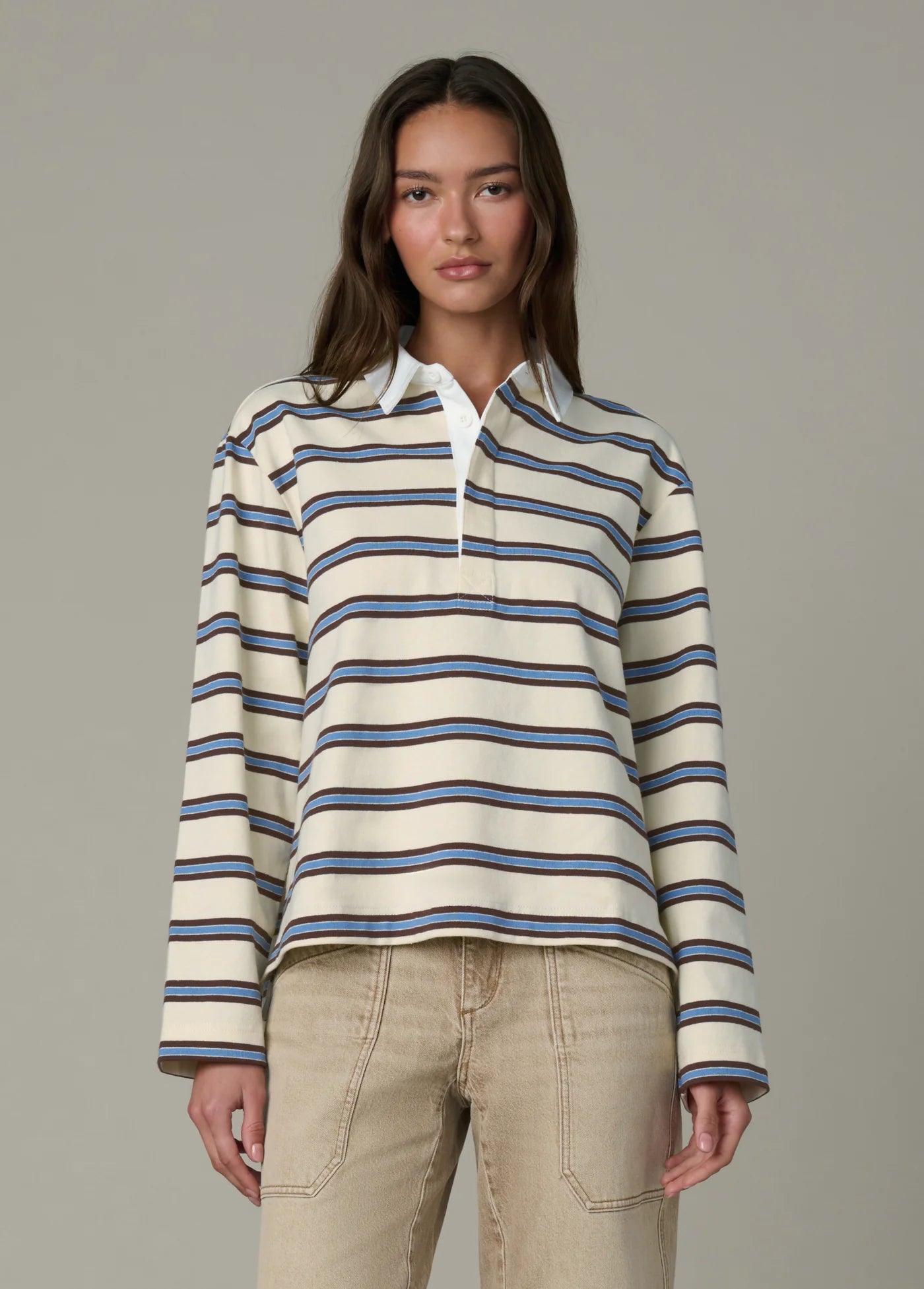 THE DYLAN OVERSIZED RUGBY SHIRT