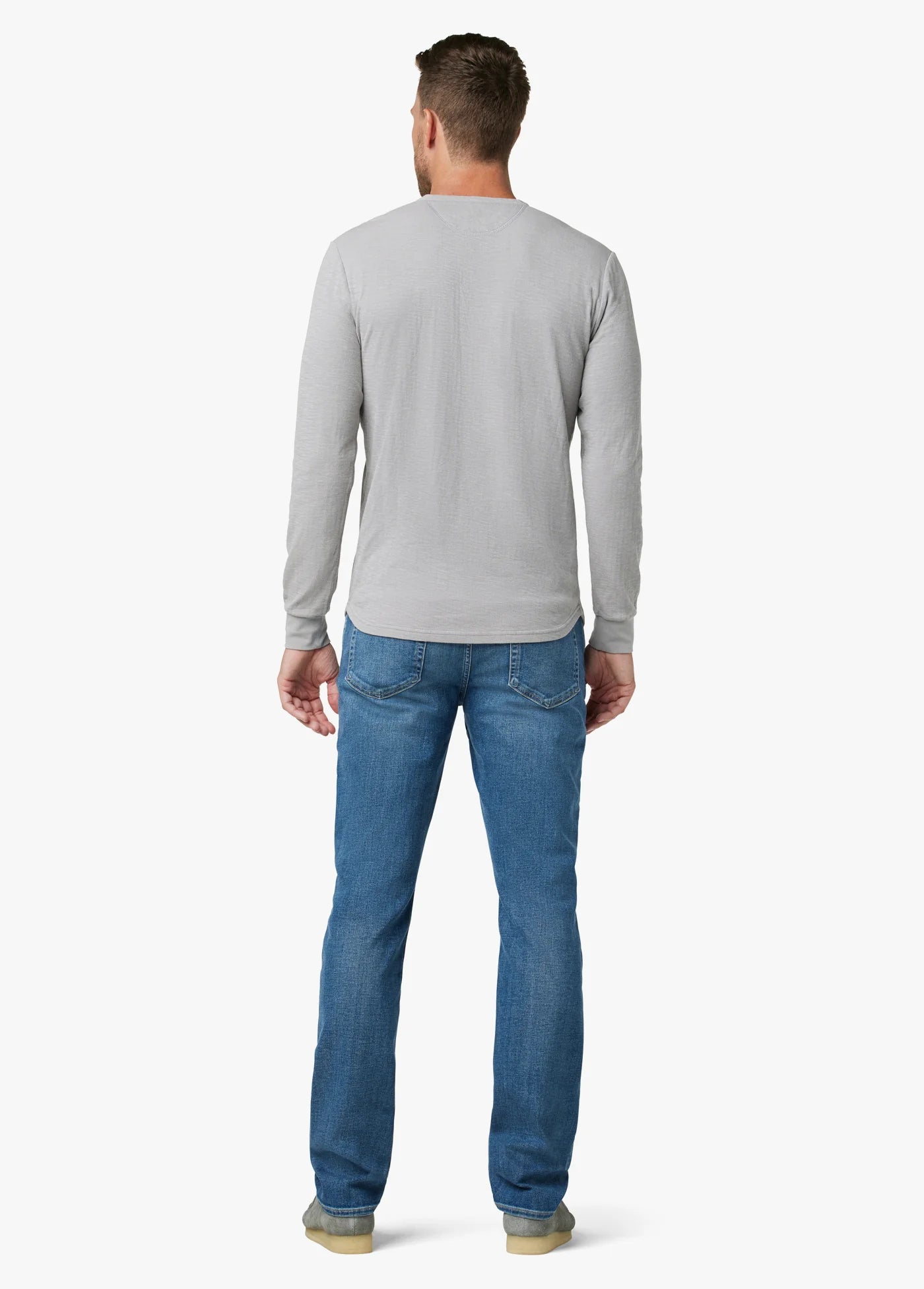 DWIGHT DOUBLE FACE HENLEY
