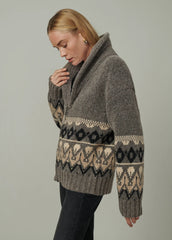 THE INGA FAIRISLE CARDIGAN