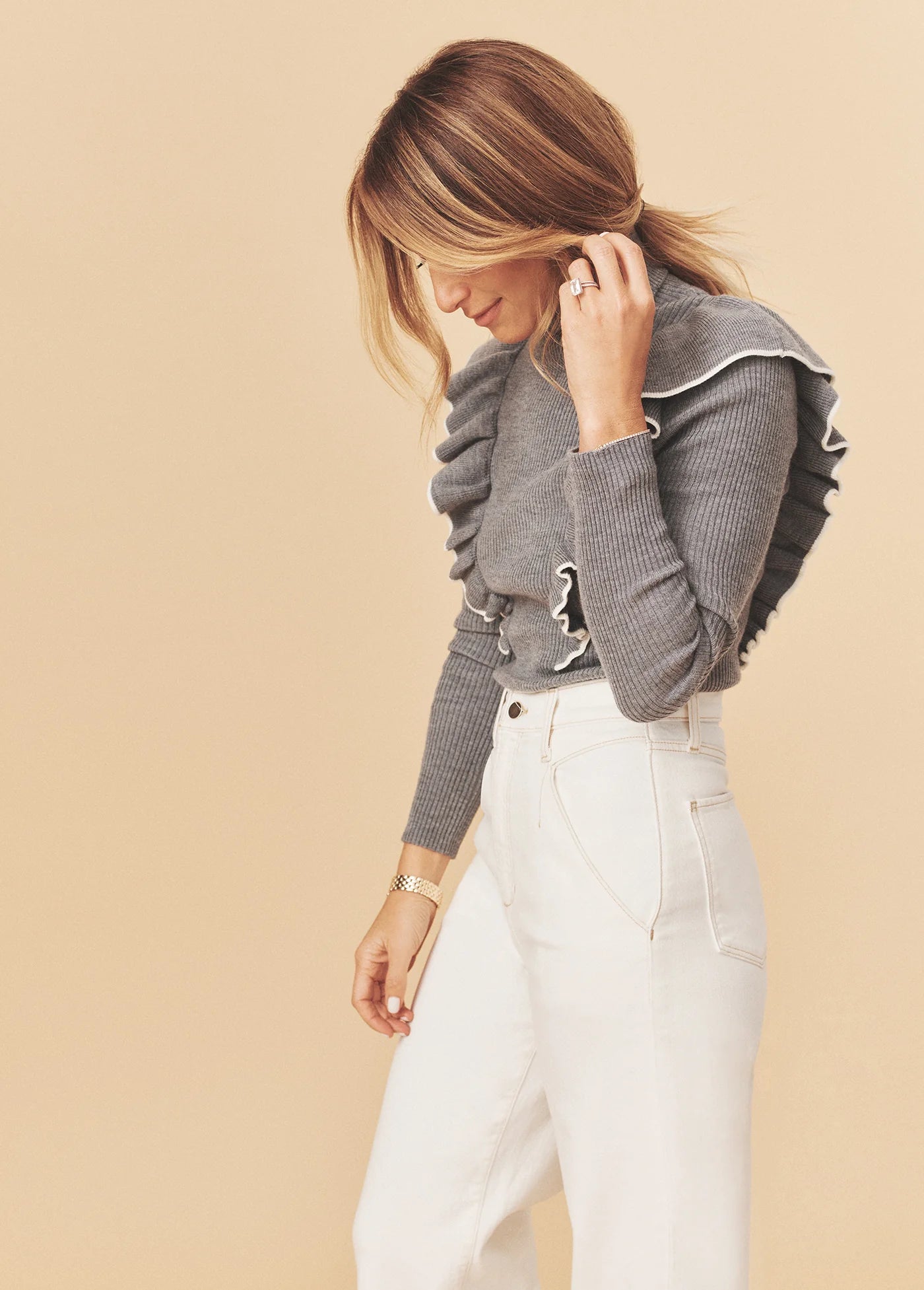 ANDREAS LOOKBOOK X JOES JEANS THE PATHWAY WIDE LEG
