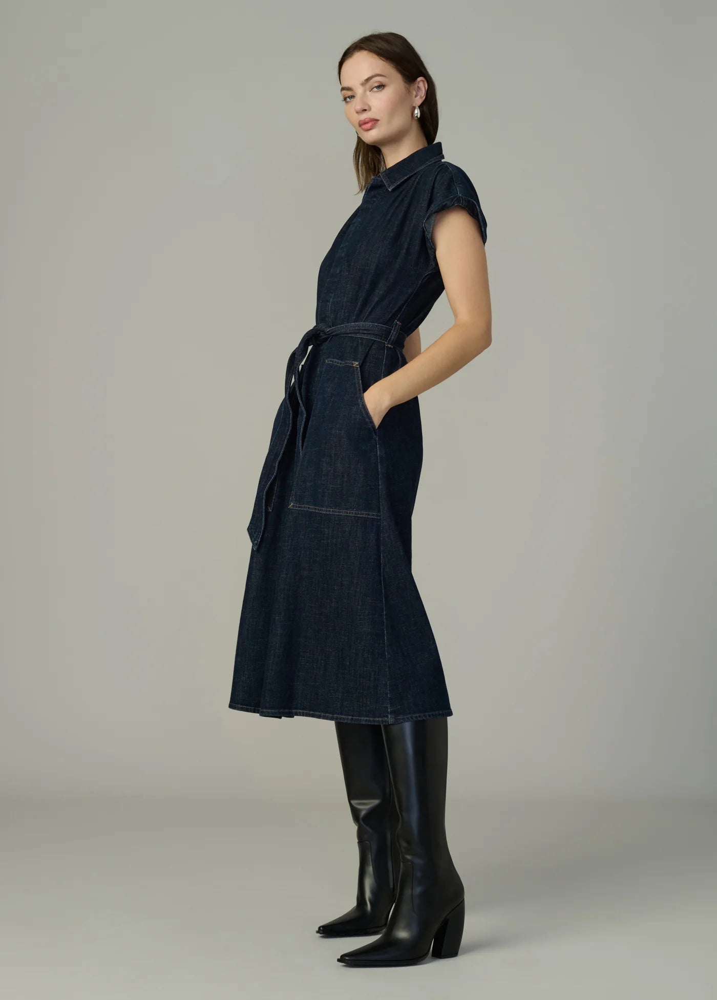 THE LEXI DENIM DRESS