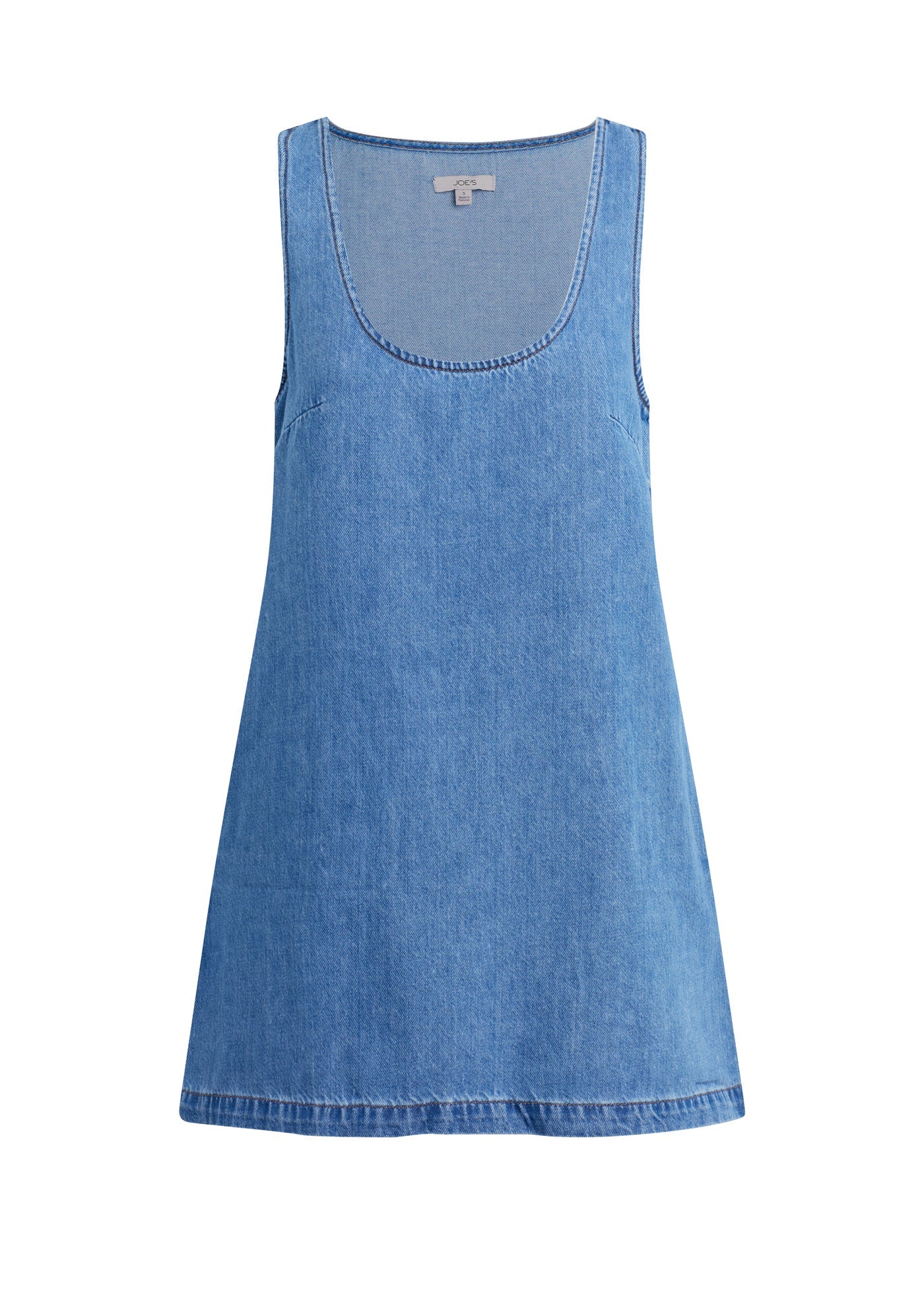 THE SCOOP NECK MINI DRESS