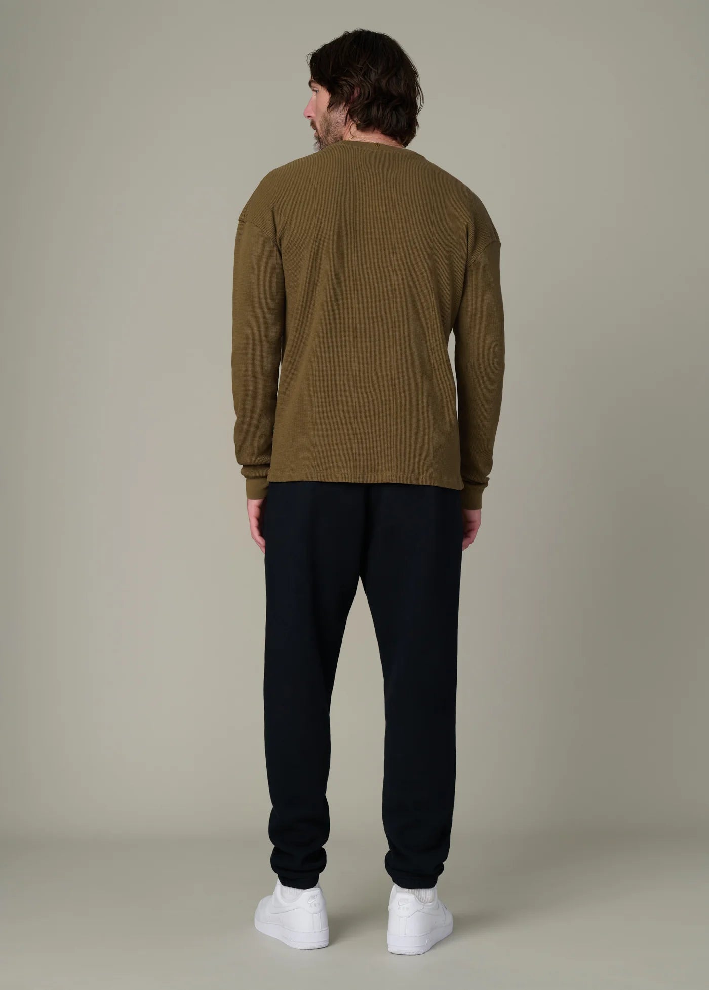 LONG SLEEVE WAFFLE TEE