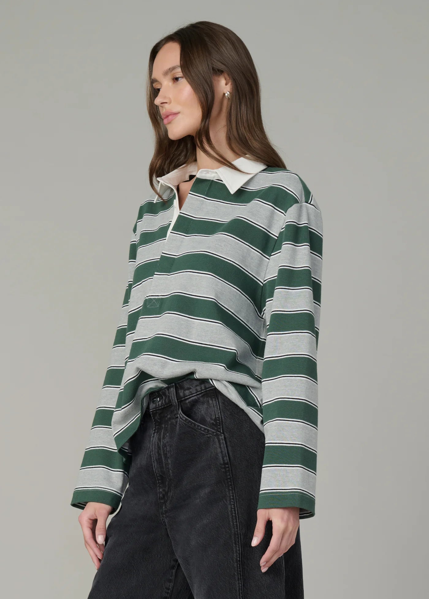 THE DYLAN OVERSIZED RUGBY SHIRT