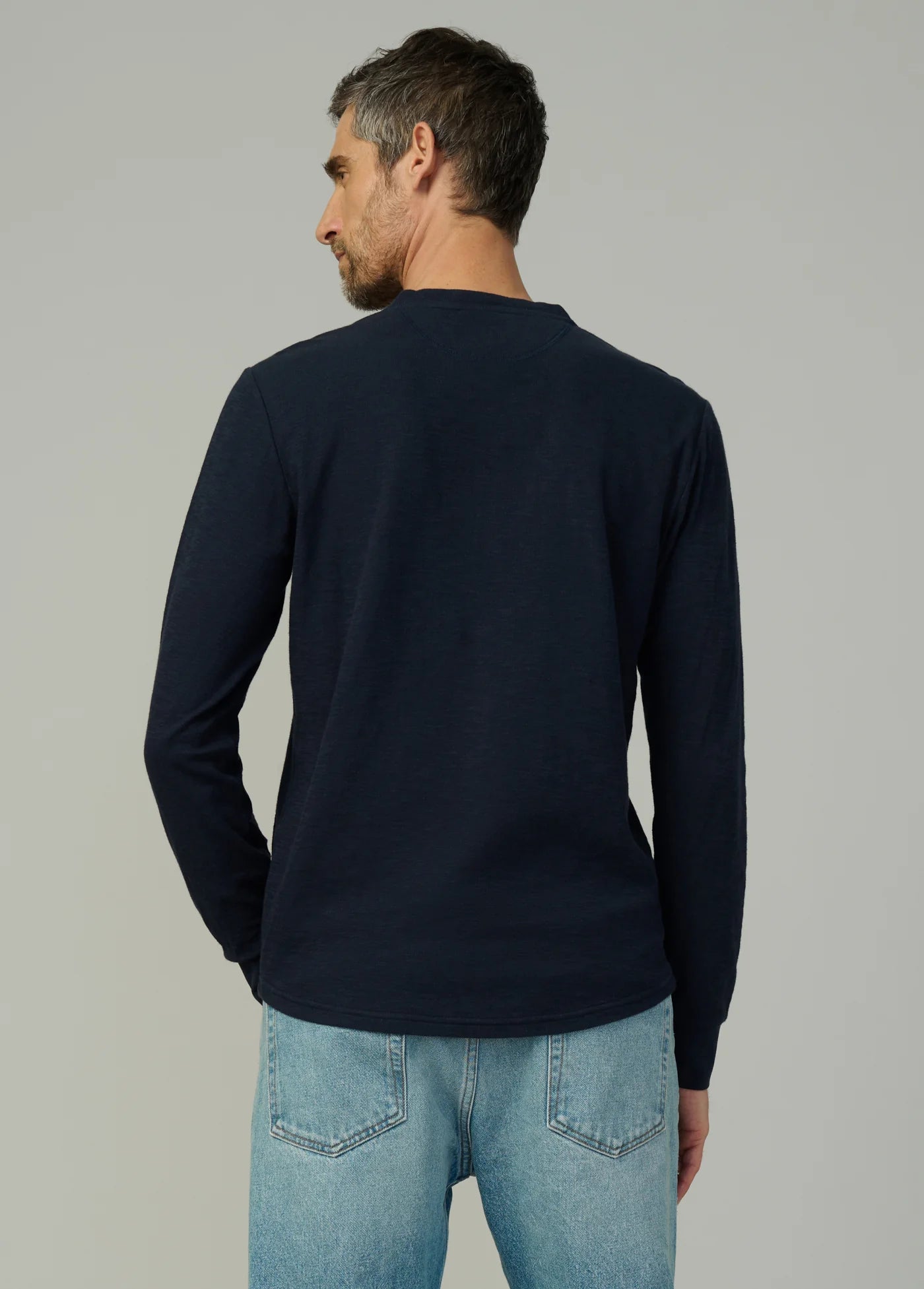 DWIGHT DOUBLE FACE HENLEY