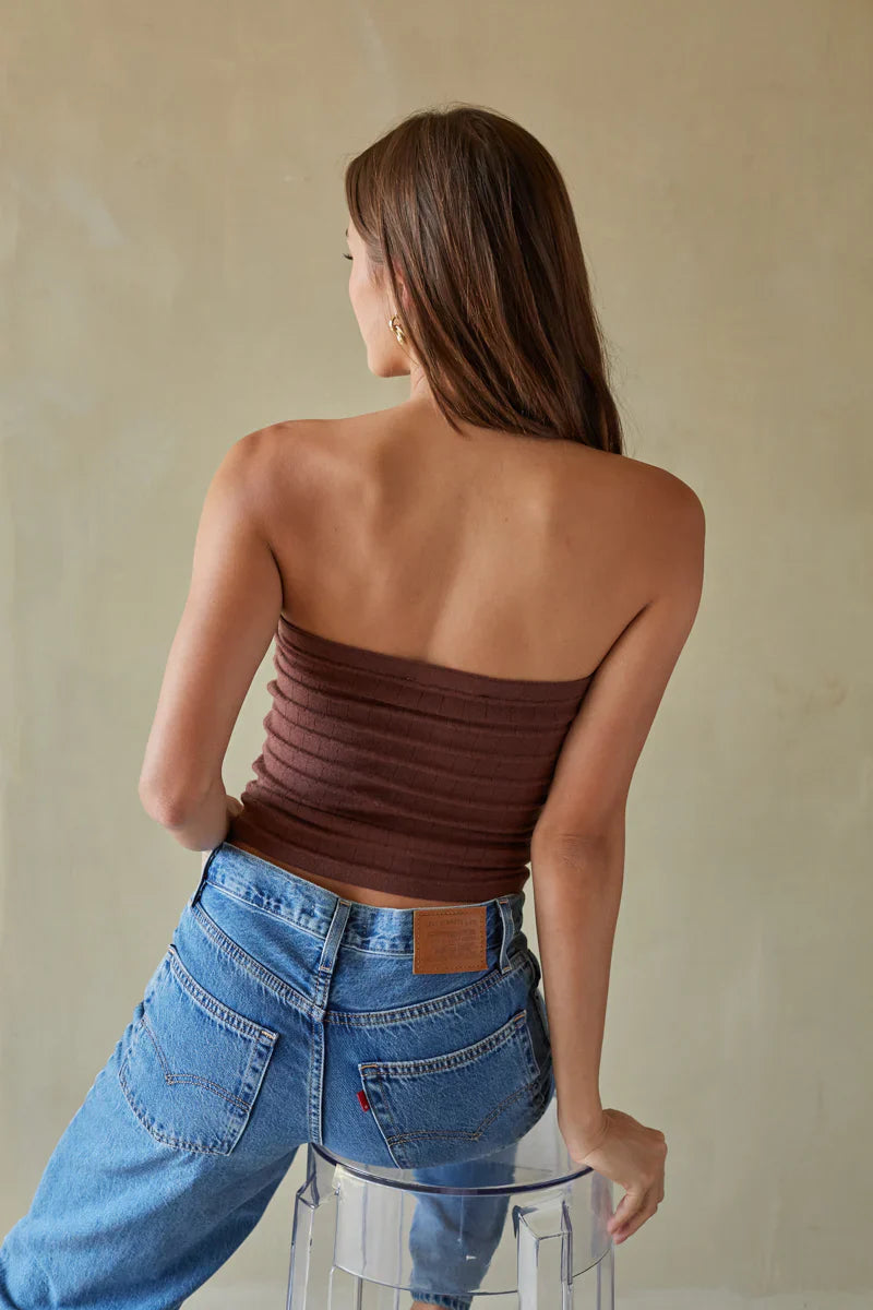 Hazel Twist Front Tube Top