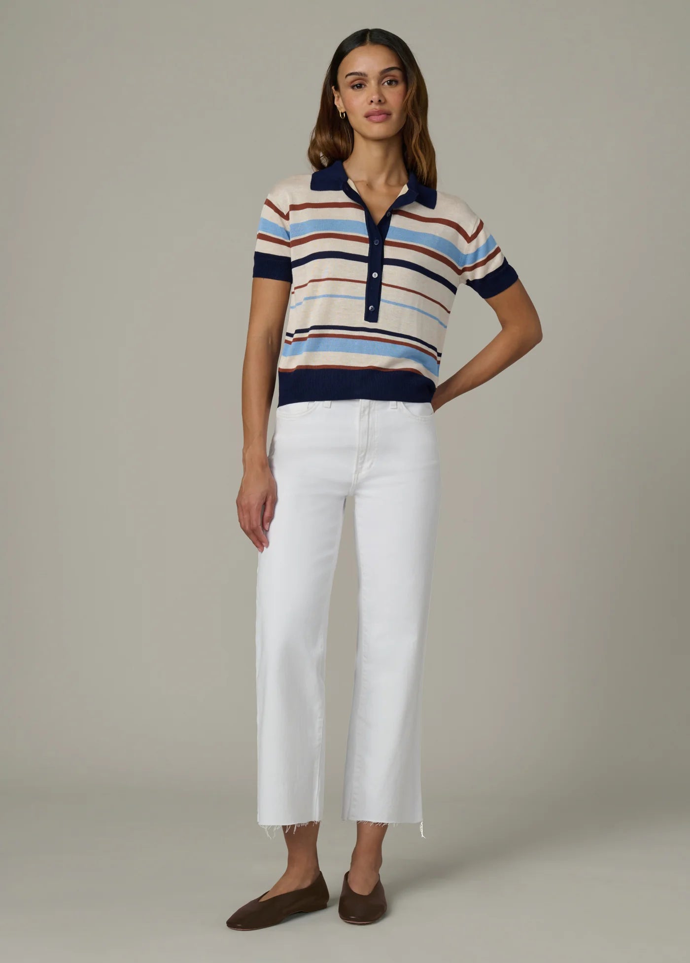 THE STELLA POLO SWEATER