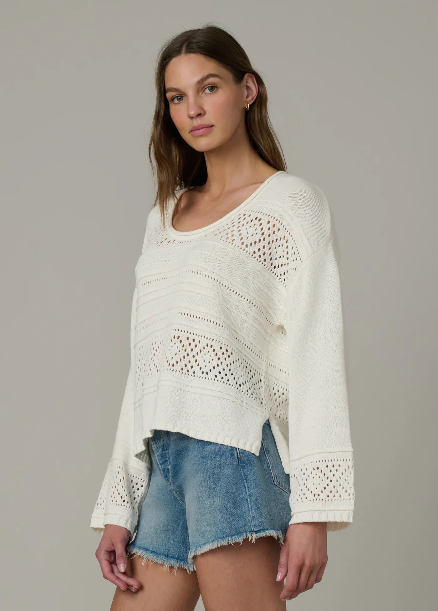 THE LOLA U NECK SWEATER