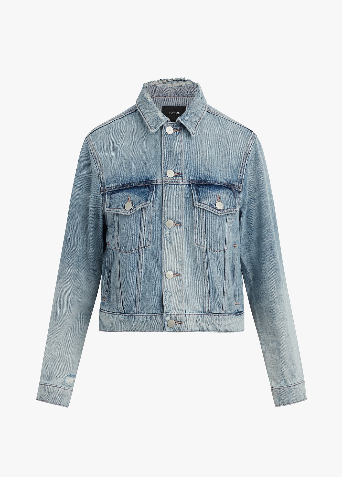 THE JOEY SHRUNKEN DENIM JACKET