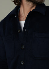 LEON WOOL OVERSHIRT