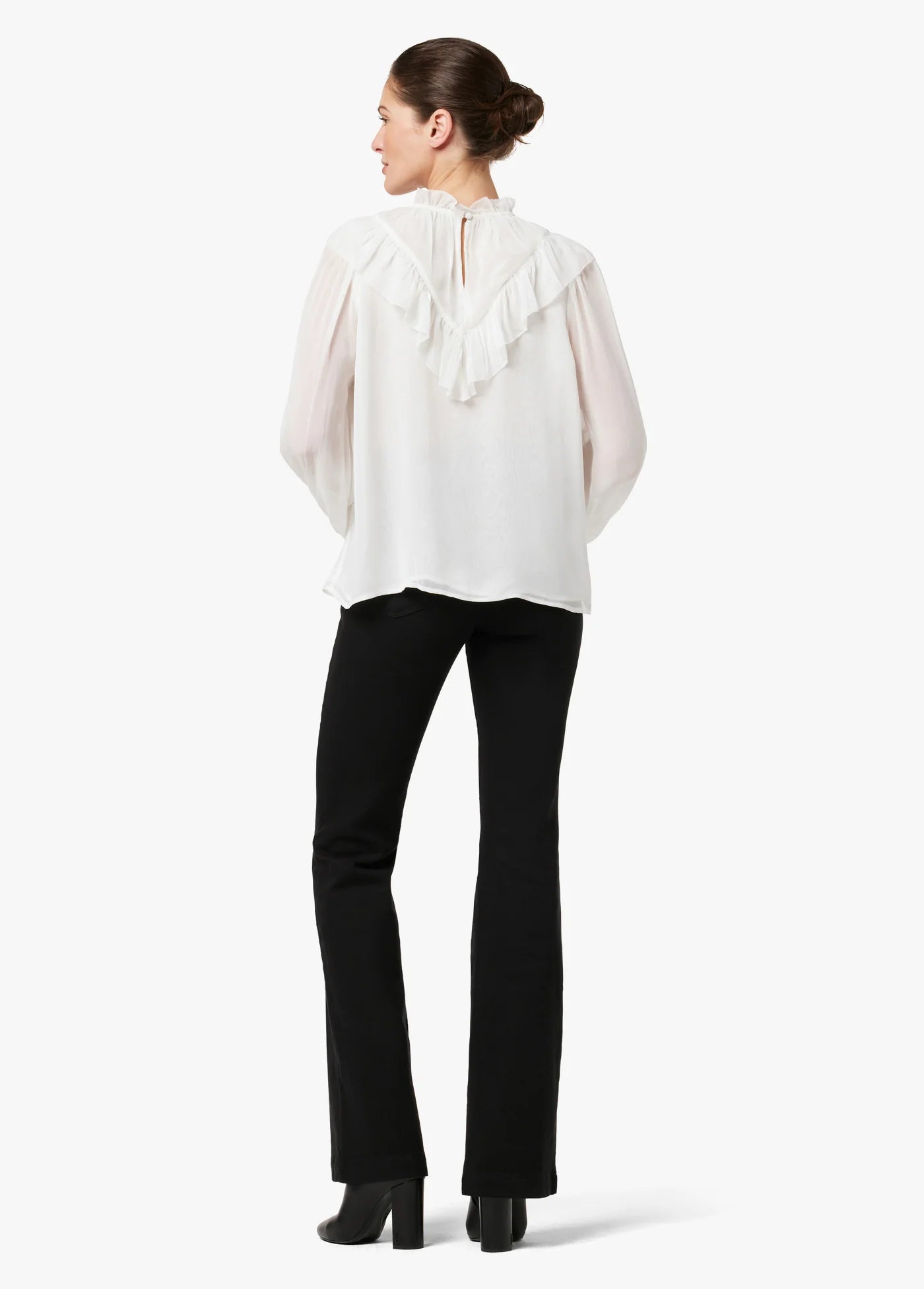 BAILEY RUFFLE BLOUSE
