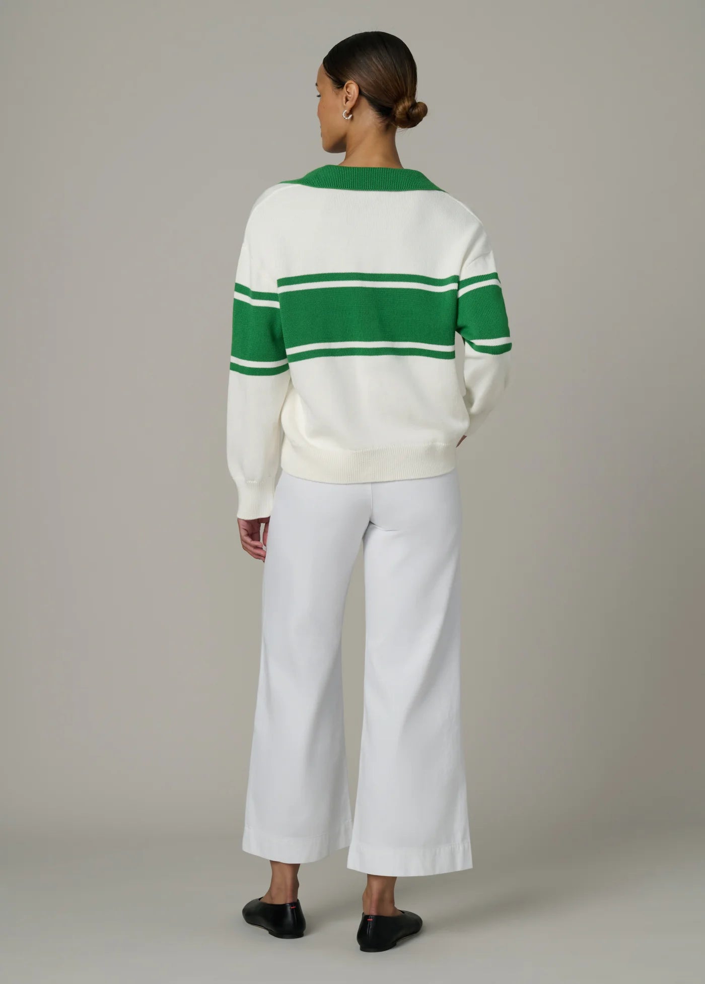 THE ROMIE POLO SWEATER