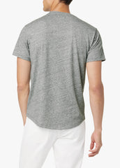 ESSENTIAL CURVED HEM SLUB TEE