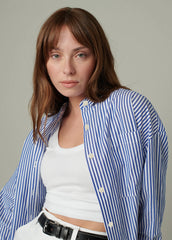 THE ZIA BUTTON TOP