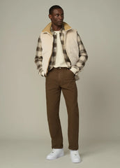 REVERSIBLE CORDUROY PUFFER