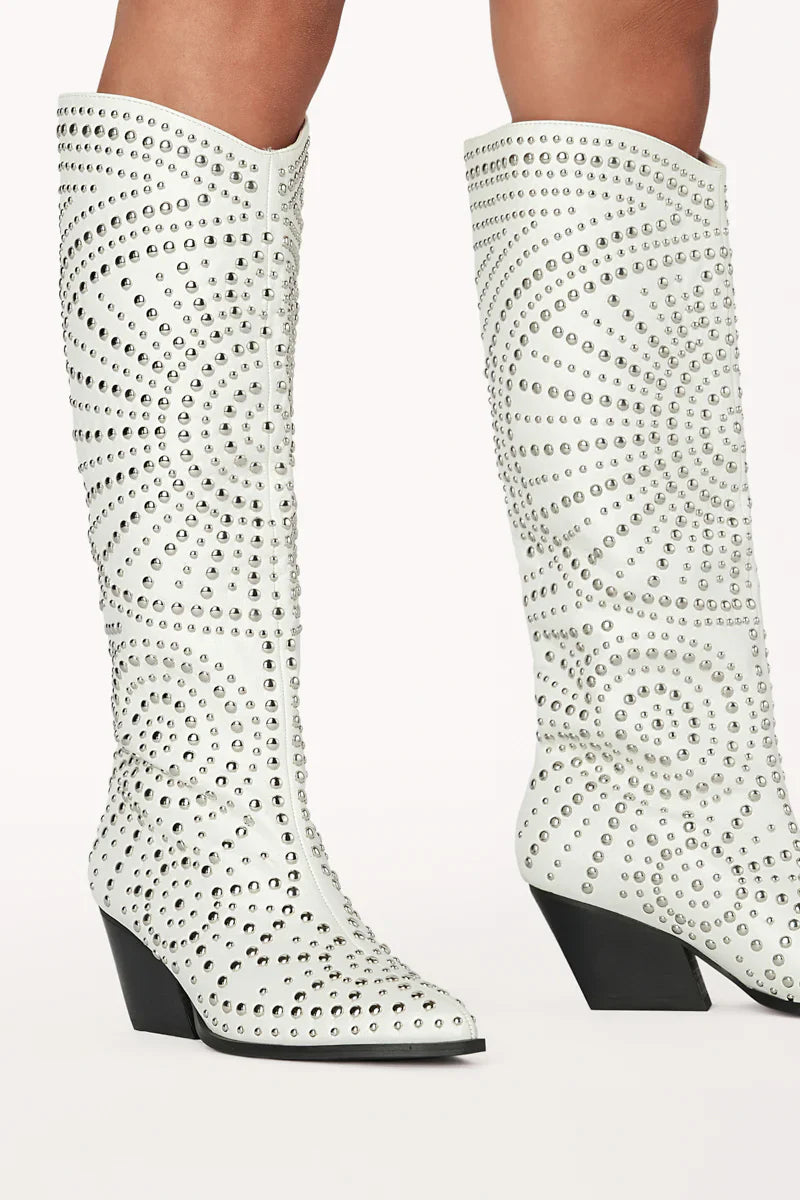 Zachariah Studded Western Boot