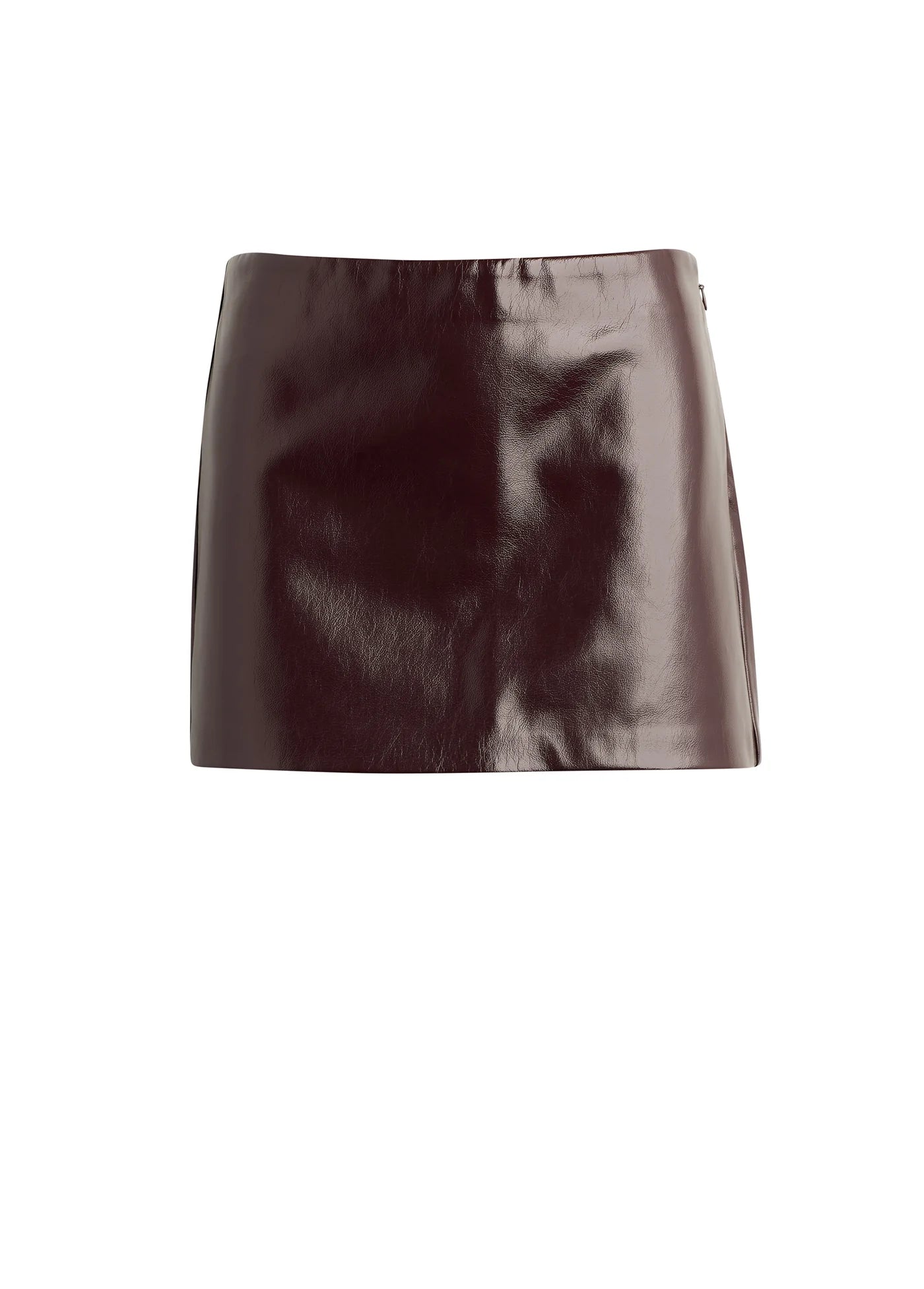 THE VEGAN PATENT LEATHER MINI