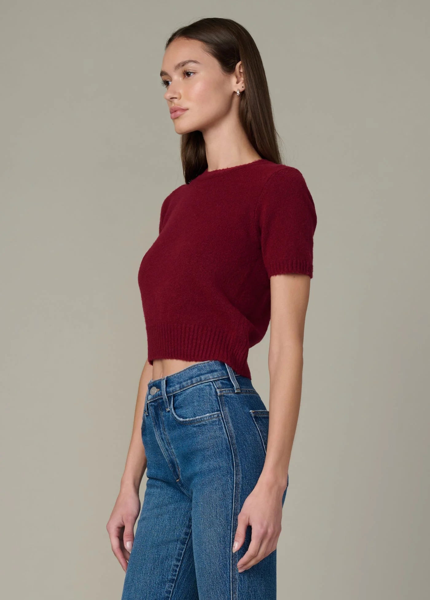 THE STEPH SHRUNKEN SWEATER TEE