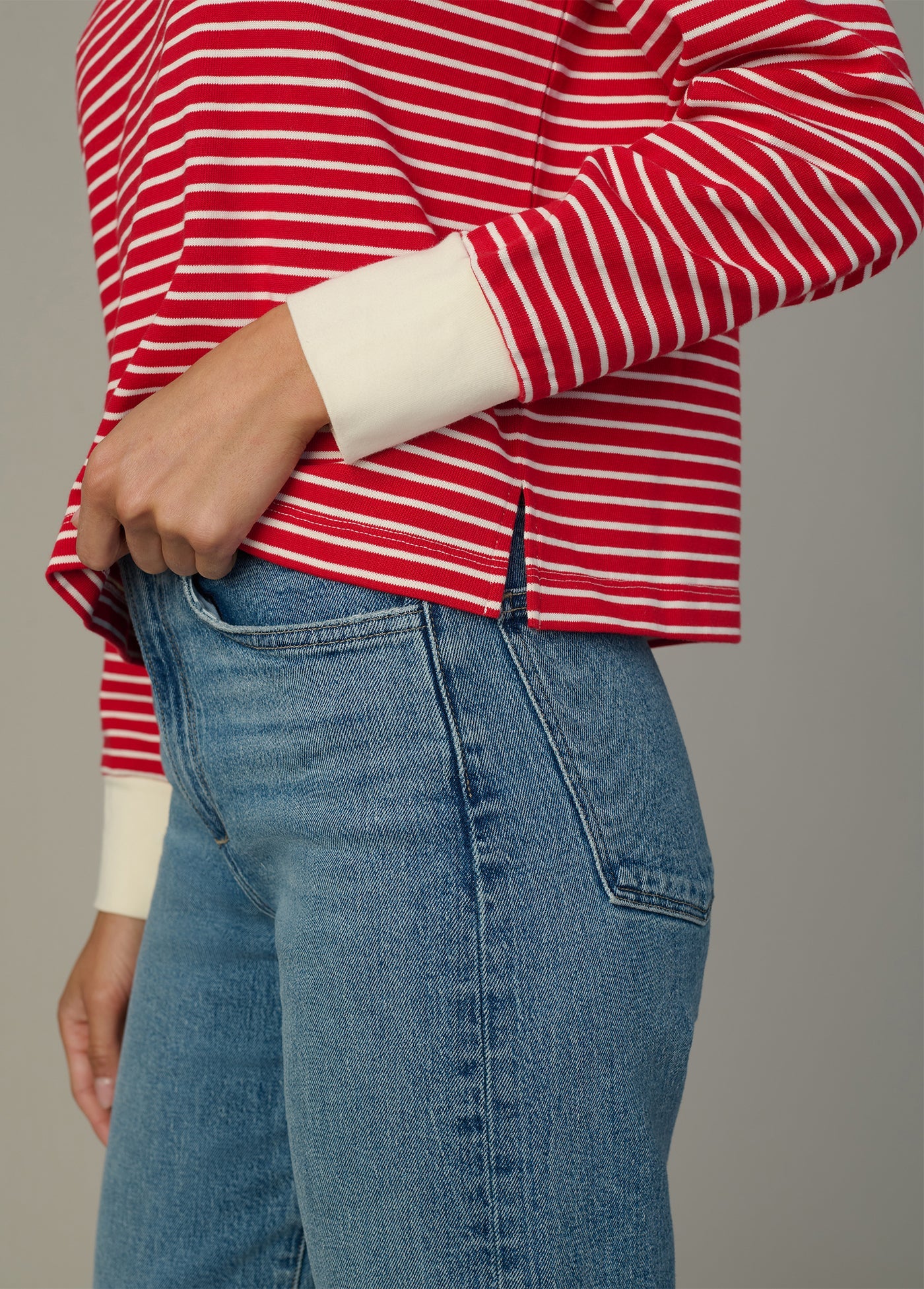THE LONG SLEEVE EASY TEE
